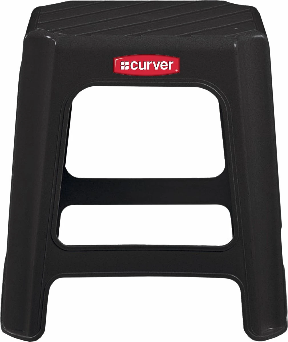 Curver Tabouret Opstap Krukje H43cm Antr 3 Curver Tabouret Opstap Krukje H43cm Antr