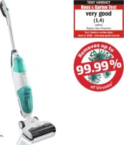 Leifheit Regulus Aqua PowerVac – Draadloze Vloerreiniger 2in1 -Bol. 1021x1200