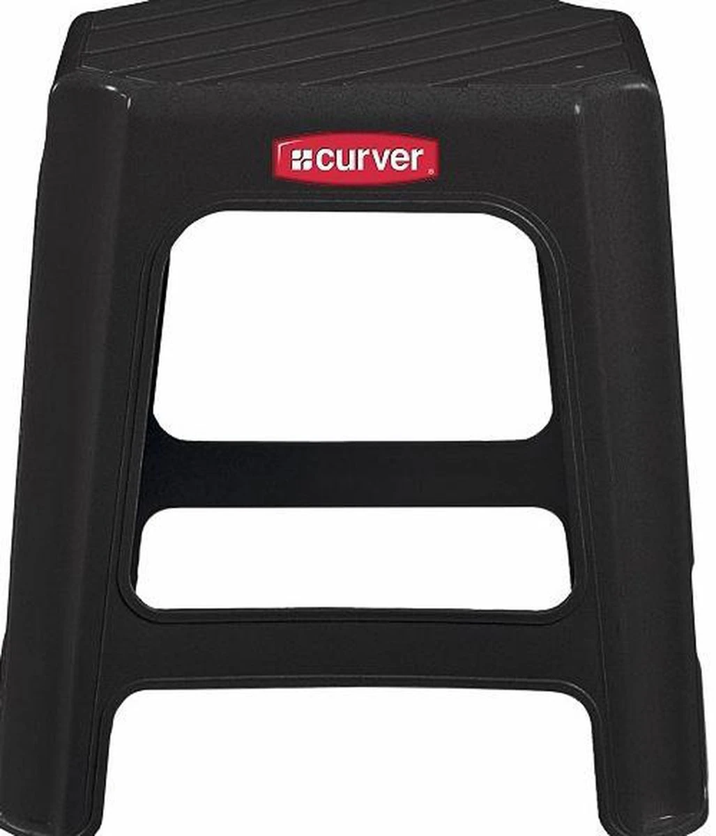 Curver Tabouret Opstap Krukje H43cm Antr 4 Curver Tabouret Opstap Krukje H43cm Antr - Afbeelding 2