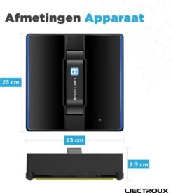 Liectroux® Robot Ruitenreiniger Met App Bediening – Ramen Wassen – Ramenwisser – Ramenwasser – Glasreiniger -Bol. 1077x1200