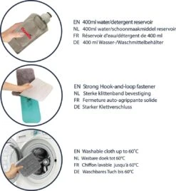 Cleanrite Spraymop Vloerwisser - 360 Graden - Inclusief Microvezeldoek 16 Cleanrite Spraymop Vloerwisser - 360 Graden - Inclusief Microvezeldoek -Bol. 1106x1200 1