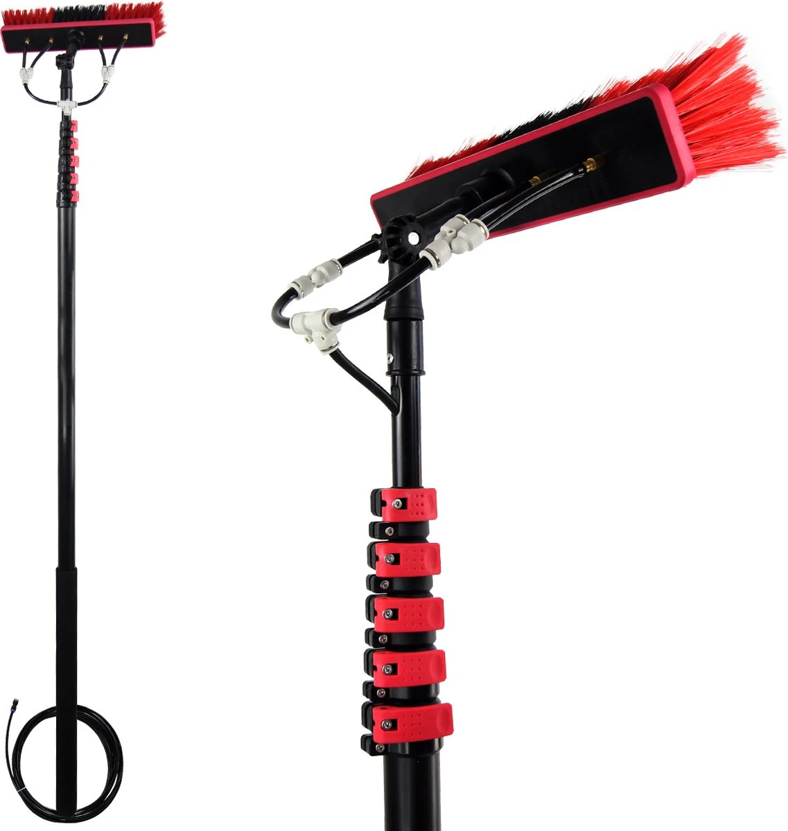 Kibani Telescoop Borstel 6m - Telescoopsteel Ramenwassen - Telescoopsteel Met Borstel - Telescoopsteel - Telescoopsteel Met Waterdoorvoer - Ramenwassen - Raamwisser Met Telescoopsteel - Telescoopstelen 3 Kibani Telescoop Borstel 6m - Telescoopsteel Ramenwassen - Telescoopsteel Met Borstel - Telescoopsteel - Telescoopsteel Met Waterdoorvoer - Ramenwassen - Raamwisser Met Telescoopsteel - Telescoopstelen