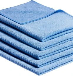 MAUS Microvezeldoekjes Professional - Blauw - 10 Stuks - 40x40cm - Zonder Schoonmaakmiddel Effectief