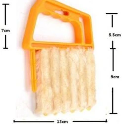 Merkloos 2 Stuks Luxaflex Reiniger - Lamellen Borstel - Stof Verwijderaar - Jaloezie Stoffer - Stofvrij -Bol. 1177x1200