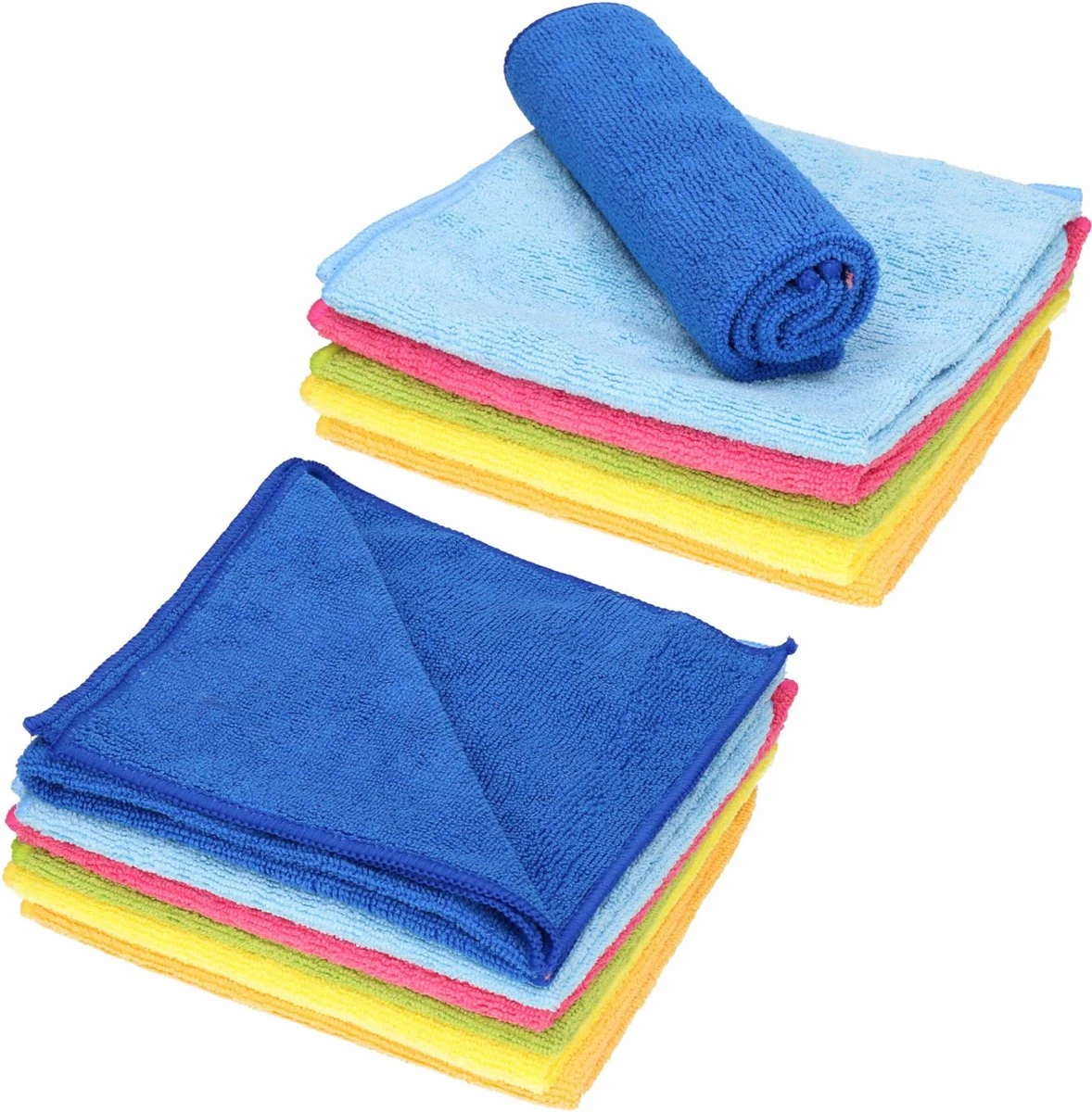 12x Sorbo Microvezeldoek Gekleurd 40 X 40 Cm - Vaatdoeken Microvezel - Micorvezeldoekjes 3 12x Sorbo Microvezeldoek Gekleurd 40 X 40 Cm - Vaatdoeken Microvezel - Micorvezeldoekjes