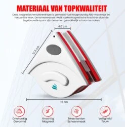TibaGoods Magnetische Raamwisser Voor Dubbelglas - Ruitenreiniger - Ramenwasser - Magneet Ruitenwisser -Bol. 1181x1200