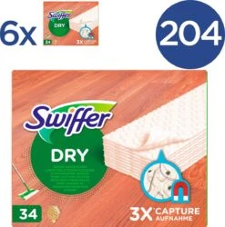 Swiffer Vloerreiniger Droge Doekjes Voor Parket - Voordeelverpakking 6 X 34 Navullingen 17 Swiffer Vloerreiniger Droge Doekjes Voor Parket - Voordeelverpakking 6 X 34 Navullingen -Bol. 1185x1200 1