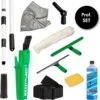 Unger All-IN-ONE Professionele Glasreinigingsset - Telescoopsteel 4m, Raamtrekker, Inwasser, Bucket+Riem, Glasdoek, Window Liquid. & Azella Spons -Bol. 1193x1200 4