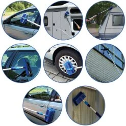 PROPLUS Pro Plus Wasborstel - Heavy Duty - Telescopische Steel - Uitschuifbaar Tot 3 Meter -Bol. 1193x1200 5