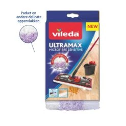 Vileda UltraMax Sensitive - Vervanging - Voor Parket En Delicate Vloeren -Bol. 1195x1200 1