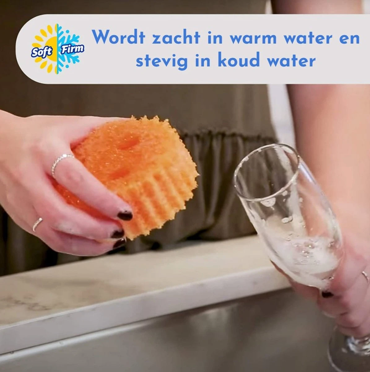 Scrub Daddy - Spons 3 Kleuren - Schoonmaak Spons 7 Scrub Daddy - Spons 3 Kleuren - Schoonmaak Spons - Afbeelding 5