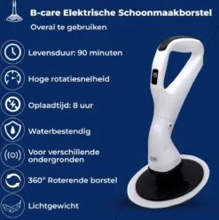 B-care Elektrische Schoonmaakborstel - 4 Opzetstukken - Wasborstel - Poetsmachine - Schrobborstel - Handborstel - Werkborstel - Schrobber - Boorborstel - Schoonmaakmiddelen - Reinigingsborstel 17 B-care Elektrische Schoonmaakborstel - 4 Opzetstukken - Wasborstel - Poetsmachine - Schrobborstel - Handborstel - Werkborstel - Schrobber - Boorborstel - Schoonmaakmiddelen - Reinigingsborstel -Bol. 1196x1200 3