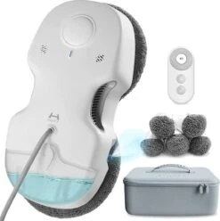 Hutt C6 Robot Ramen Reiniger Met Afstandsbediening - Ramen Wassen - Automatisch - Afstandsbediening - Anti Val - Wit