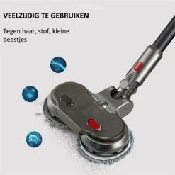 Dunmak Home - Elektrische Dweil - Elektrische Mop - Voor Dyson V8 V7 V10 V11 Series - Vloerwisser - Vloermop - Elektrische Vloerwisser - 2 In 1 Stofzuig En Dweil - GRATIS 6 Mops 9 Dunmak Home - Elektrische Dweil - Elektrische Mop - Voor Dyson V8 V7 V10 V11 Series - Vloerwisser - Vloermop - Elektrische Vloerwisser - 2 In 1 Stofzuig En Dweil - GRATIS 6 Mops -Bol. 1198x1200