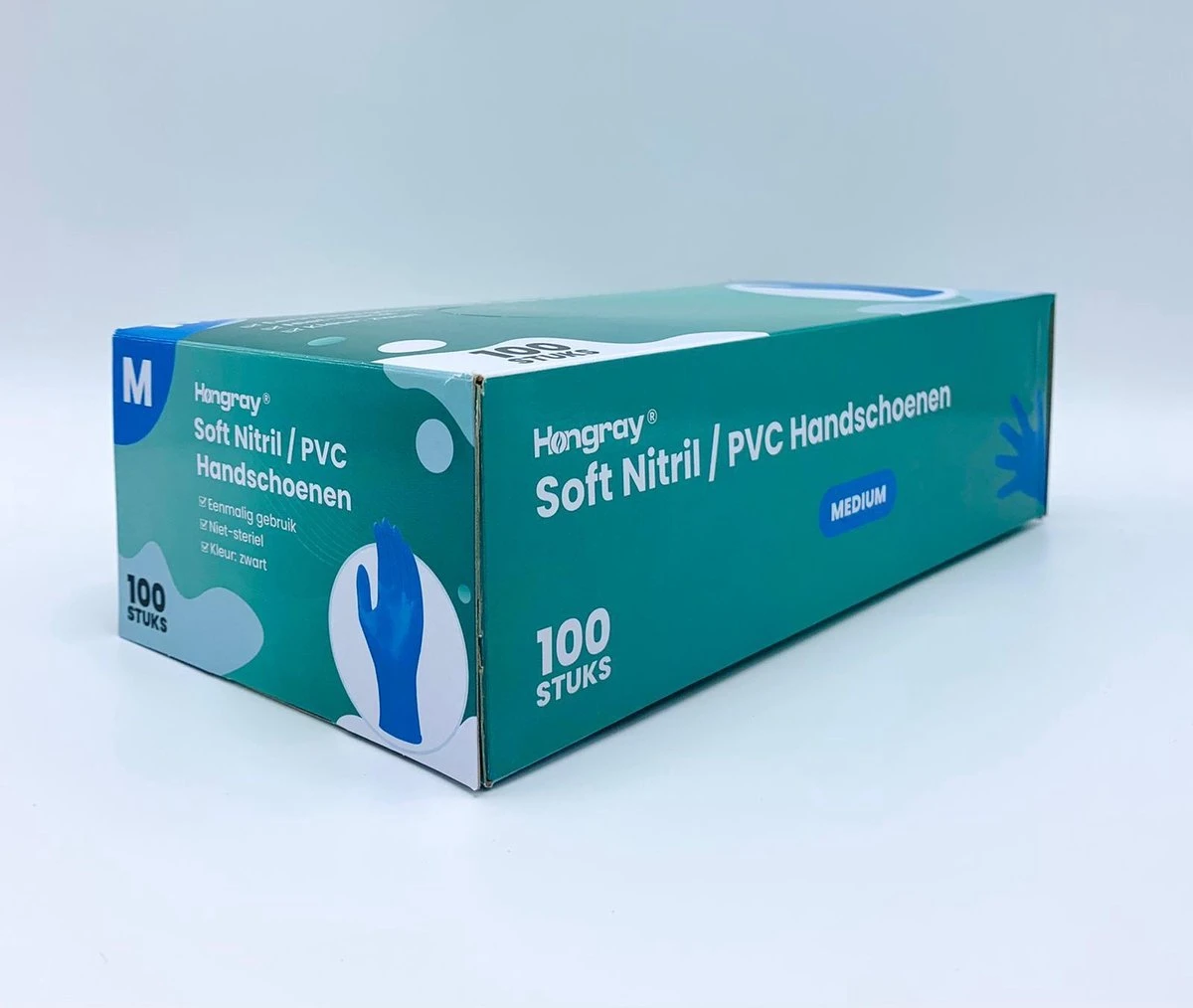 Merkloos Wegwerp Handschoenen - Nitril Handschoenen - Poedervrij - Blauw - Maat M - 100 Stuks 3 Merkloos Wegwerp Handschoenen - Nitril Handschoenen - Poedervrij - Blauw - Maat M - 100 Stuks