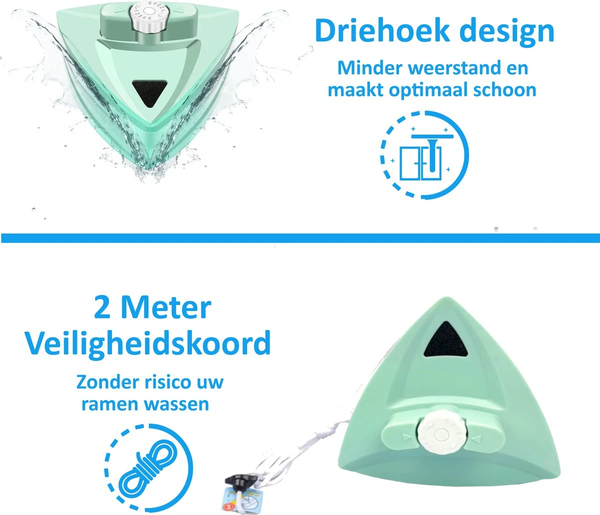 Topsupply® Magnetische Ramenwasser 5-35mm | Geschikt Voor HR / HR+++ | Magnetische Raamwisser Dubbel Glas | Verstelbare Ruitenreiniger | Anti Kras 9 Topsupply® Magnetische Ramenwasser 5-35mm | Geschikt Voor HR / HR+++ | Magnetische Raamwisser Dubbel Glas | Verstelbare Ruitenreiniger | Anti Kras - Afbeelding 7