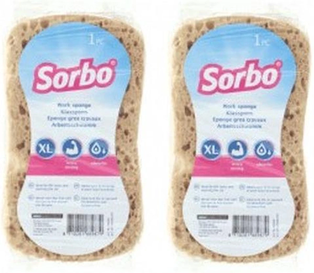 2x Grote Sorbo Schoonmaakspons / Viscose Autospons 20 X11 Cm - Schoonmaakartikelen / Auto Wassen 5 2x Grote Sorbo Schoonmaakspons / Viscose Autospons 20 X11 Cm - Schoonmaakartikelen / Auto Wassen - Afbeelding 3