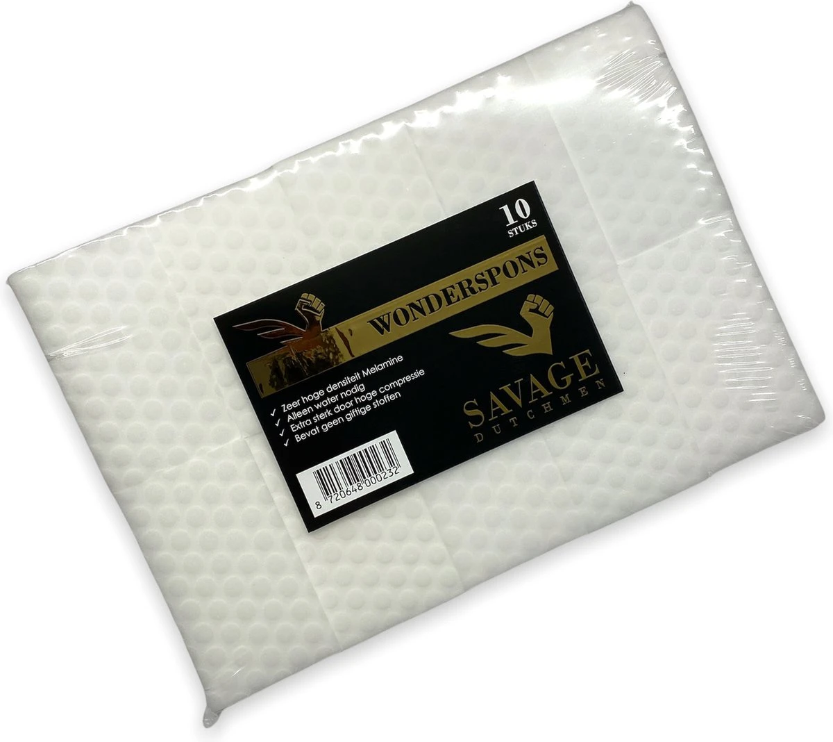 10x Wonderspons | Powerspons | Extra Sterk | Melamine Spons 7 10x Wonderspons | Powerspons | Extra Sterk | Melamine Spons - Afbeelding 5