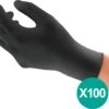 ANSELL MICROFLEX® 93-852 - Nitril Wegwerp Handschoenen, Latexvrij, Poedervrij, M, Zwart, 100 Stuks (0.12-0.15mm) -Bol. 1200x1079 4