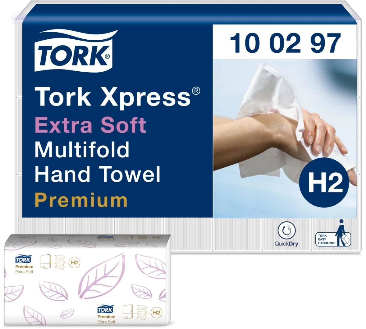 Tork Handdoekpapier Intervouw Super-soft 2-laags 2100 Vel 18 Tork Handdoekpapier Intervouw Super-soft 2-laags 2100 Vel - Afbeelding 16