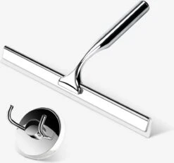 Mdxl® Raamwisser - Raamtrekker - Inclusief Ophanghaak Met Zuignap - Rvs - Douchewisser- Douche Trekker -Bol. 1200x1121 2