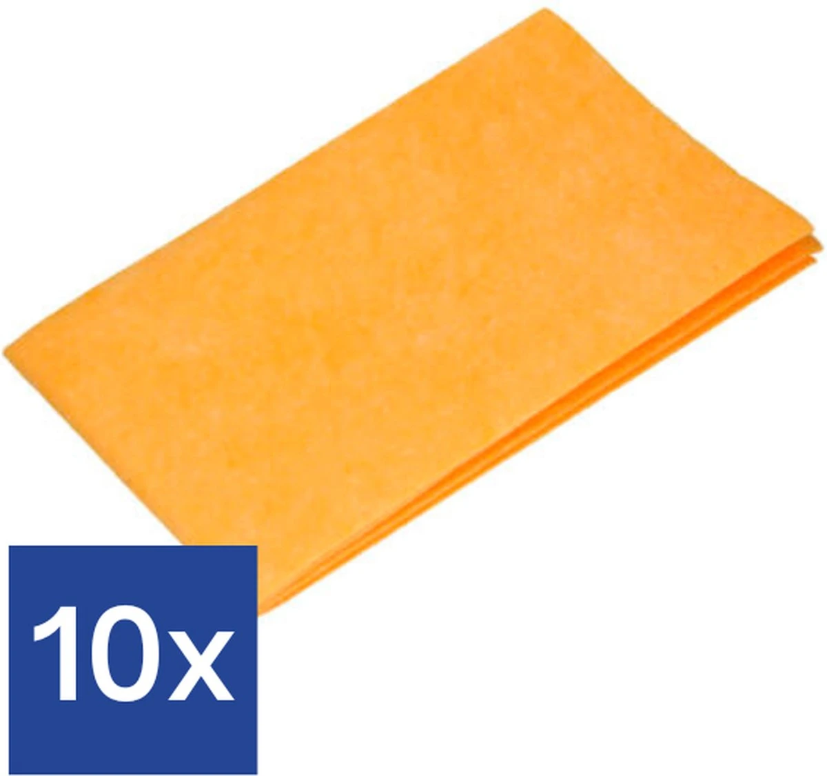 Viscose Dweil Oranje - Dweildoek - 50 X 70 Cm - 10 Stuks 3 Viscose Dweil Oranje - Dweildoek - 50 X 70 Cm - 10 Stuks