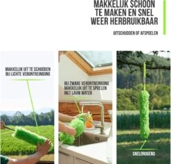 Strex Telescopische Plumeau Set Met Telescoopsteel - 60 Tot 140 Cm - Uitschuifbaar - Flexibel - Microvezel Ragebol - 5-Delige Schoonmaak Set 17 Strex Telescopische Plumeau Set Met Telescoopsteel - 60 Tot 140 Cm - Uitschuifbaar - Flexibel - Microvezel Ragebol - 5-Delige Schoonmaak Set -Bol. 1200x1146 6