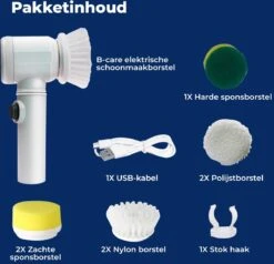 B-care Magic Brush - Elektrische Multifunctionele Schoonmaakborstel - 7 Opzetstukken - Wasborstel - Poetsmachine - Schrobborstel - Handborstel - Werkborstel - Schrobber - Boorborstel - Reinigingsborstel 20 B-care Magic Brush - Elektrische Multifunctionele Schoonmaakborstel - 7 Opzetstukken - Wasborstel - Poetsmachine - Schrobborstel - Handborstel - Werkborstel - Schrobber - Boorborstel - Reinigingsborstel -Bol. 1200x1155 2