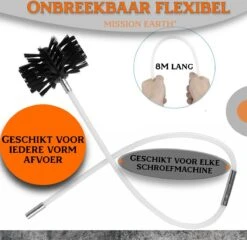 Schoorsteenveegset - 8 Meter - 2 Borstelkoppen - Professioneel - Schoorsteen Borstel - Veegkit - Haardset Voor Houtkachel - Flexibel - Schoorsteenveger - Pelletkachel Accessoires - Schoorsteen Reiniger - Geschikt Voor Boormachines 13 Schoorsteenveegset - 8 Meter - 2 Borstelkoppen - Professioneel - Schoorsteen Borstel - Veegkit - Haardset Voor Houtkachel - Flexibel - Schoorsteenveger - Pelletkachel Accessoires - Schoorsteen Reiniger - Geschikt Voor Boormachines -Bol. 1200x1167 2