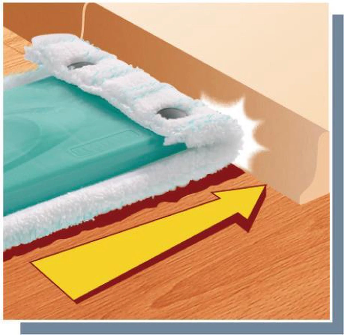 Leifheit Clean Twist XL / Combi Clean XL Vloerwisser Vervangingsdoek Met Drukknoppen – Micro Duo – 42 Cm 4 Leifheit Clean Twist XL / Combi Clean XL Vloerwisser Vervangingsdoek Met Drukknoppen – Micro Duo – 42 Cm - Afbeelding 2