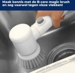 B-care Magic Brush - Elektrische Multifunctionele Schoonmaakborstel - 7 Opzetstukken - Wasborstel - Poetsmachine - Schrobborstel - Handborstel - Werkborstel - Schrobber - Boorborstel - Reinigingsborstel 23 B-care Magic Brush - Elektrische Multifunctionele Schoonmaakborstel - 7 Opzetstukken - Wasborstel - Poetsmachine - Schrobborstel - Handborstel - Werkborstel - Schrobber - Boorborstel - Reinigingsborstel -Bol. 1200x1170 1