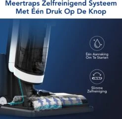 Tineco® - Draadloze Stofzuiger - Zonder Zak - Wassen En Stofzuigen - Floor One S3 Breeze - 220W Vermogen - Sterke Zuigkracht - 3-In-1 Apparaat - 4000mAh Batterij 26 Tineco® - Draadloze Stofzuiger - Zonder Zak - Wassen En Stofzuigen - Floor One S3 Breeze - 220W Vermogen - Sterke Zuigkracht - 3-In-1 Apparaat - 4000mAh Batterij -Bol. 1200x1170