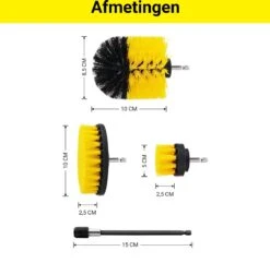 Merkloos 4-delige Borstelset Voor Boormachine - Inclusief Verlengstuk - Opzetborstels - Schrobborstel - Schuurborstel - Schoonmaakborstel - Tapijtreiniger - Brush - Geel - Gratis Verzending 16 Merkloos 4-delige Borstelset Voor Boormachine - Inclusief Verlengstuk - Opzetborstels - Schrobborstel - Schuurborstel - Schoonmaakborstel - Tapijtreiniger - Brush - Geel - Gratis Verzending -Bol. 1200x1170 3