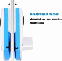 ECCEB - Magnetische Ramenwasser - Raamwisser - Dubbel Glas - Verstelbaar 16 ECCEB - Magnetische Ramenwasser - Raamwisser - Dubbel Glas - Verstelbaar -Bol. 1200x1174 1