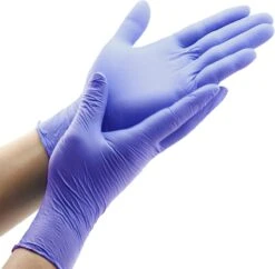 IVROU® Nitril Handschoenen - 100 Stuks Wegwerp Handschoenen - Poeder Vrij, Latex Vrij - Maat: M - Violet Blauw 18 IVROU® Nitril Handschoenen - 100 Stuks Wegwerp Handschoenen - Poeder Vrij, Latex Vrij - Maat: M - Violet Blauw -Bol. 1200x1175