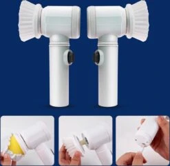 B-care Magic Brush - Elektrische Multifunctionele Schoonmaakborstel - 7 Opzetstukken - Wasborstel - Poetsmachine - Schrobborstel - Handborstel - Werkborstel - Schrobber - Boorborstel - Reinigingsborstel 24 B-care Magic Brush - Elektrische Multifunctionele Schoonmaakborstel - 7 Opzetstukken - Wasborstel - Poetsmachine - Schrobborstel - Handborstel - Werkborstel - Schrobber - Boorborstel - Reinigingsborstel -Bol. 1200x1176 5