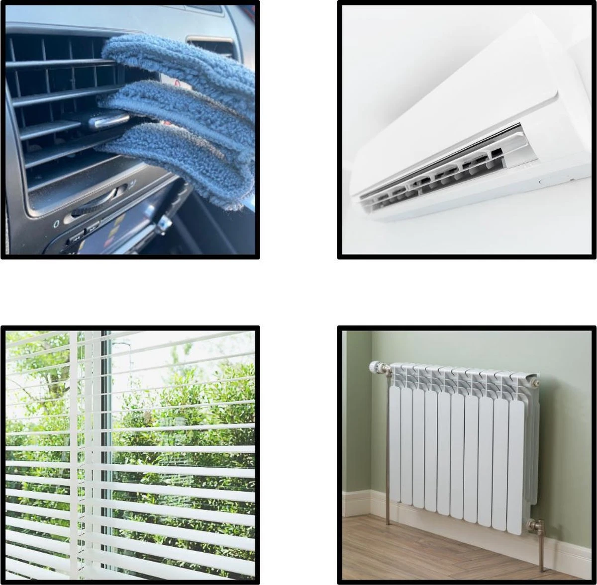 2x Luxaflex Reiniger - Jaloezie Reiniger - Lamellen Borstel - Stoffer -Plumeau - Stof Reiniger - Microvezeldoek - Borstel - 4 2x Luxaflex Reiniger - Jaloezie Reiniger - Lamellen Borstel - Stoffer -Plumeau - Stof Reiniger - Microvezeldoek - Borstel - - Afbeelding 2