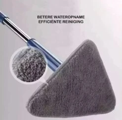 Premium Driehoekige Dweil Met Wringer - Verstelbaar En 360 Graden Draaibaar – Dweilsysteem Incl. 3 Microvezel Doeken 14 Premium Driehoekige Dweil Met Wringer - Verstelbaar En 360 Graden Draaibaar – Dweilsysteem Incl. 3 Microvezel Doeken -Bol. 1200x1180
