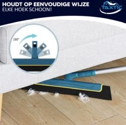 Taxtic® Vloerwisser – Vloertrekker Met Steel – Douchewisser - Vloertrekker – Vloerwisser Badkamer – Trekker - Ophangstuk -Bol. 1200x1184