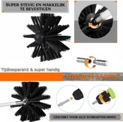 Schoorsteenveegset - 8 Meter - 2 Borstelkoppen - Professioneel - Schoorsteen Borstel - Veegkit - Haardset Voor Houtkachel - Flexibel - Schoorsteenveger - Pelletkachel Accessoires - Schoorsteen Reiniger - Geschikt Voor Boormachines 15 Schoorsteenveegset - 8 Meter - 2 Borstelkoppen - Professioneel - Schoorsteen Borstel - Veegkit - Haardset Voor Houtkachel - Flexibel - Schoorsteenveger - Pelletkachel Accessoires - Schoorsteen Reiniger - Geschikt Voor Boormachines -Bol. 1200x1188 1
