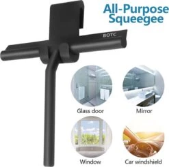 BOTC Douchewisser - Raamwisser - Silicone - 21cm X 16cm - Badkamer Accessoires -Zwart 18 BOTC Douchewisser - Raamwisser - Silicone - 21cm X 16cm - Badkamer Accessoires -Zwart -Bol. 1200x1189 2
