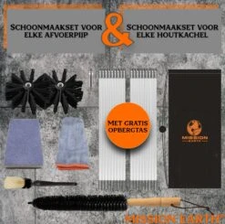 Schoorsteenveegset - 8 Meter - 2 Borstelkoppen - Professioneel - Schoorsteen Borstel - Veegkit - Haardset Voor Houtkachel - Flexibel - Schoorsteenveger - Pelletkachel Accessoires - Schoorsteen Reiniger - Geschikt Voor Boormachines 12 Schoorsteenveegset - 8 Meter - 2 Borstelkoppen - Professioneel - Schoorsteen Borstel - Veegkit - Haardset Voor Houtkachel - Flexibel - Schoorsteenveger - Pelletkachel Accessoires - Schoorsteen Reiniger - Geschikt Voor Boormachines -Bol. 1200x1189 6