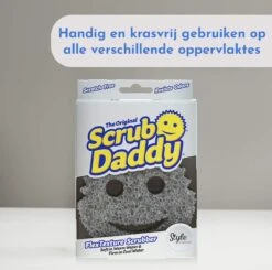 Scrub Daddy - Scrub Mommy Krijsvrije Spons Dubbelzijdig Grijs 9 Scrub Daddy - Scrub Mommy Krijsvrije Spons Dubbelzijdig Grijs -Bol. 1200x1190 7