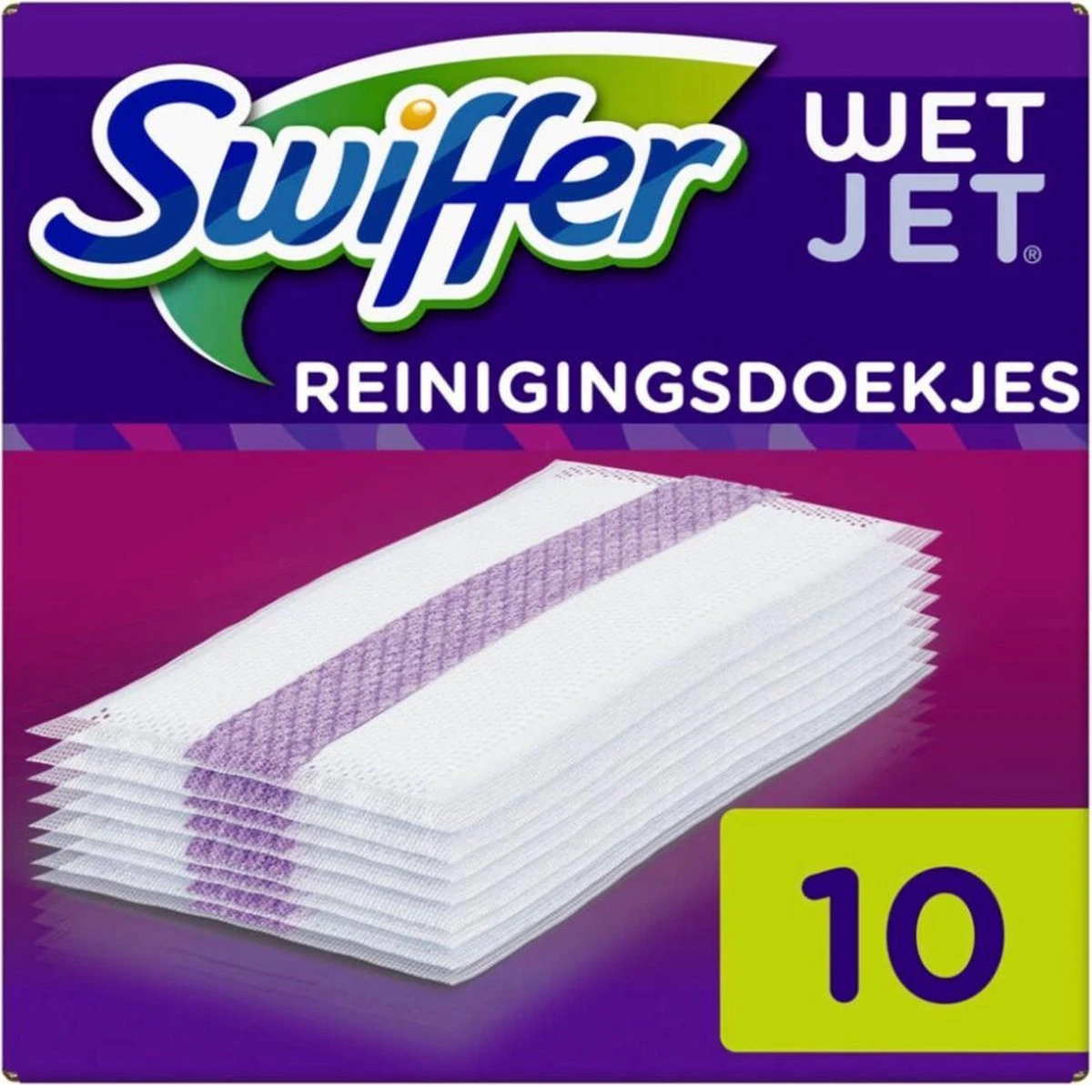 Swiffer WetJet - Reinigingsdoekjes - 10 Stuks 4 Swiffer WetJet - Reinigingsdoekjes - 10 Stuks - Afbeelding 2