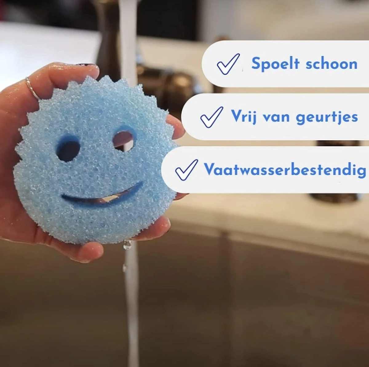 Scrub Daddy - Spons 3 Kleuren - Schoonmaak Spons 11 Scrub Daddy - Spons 3 Kleuren - Schoonmaak Spons - Afbeelding 9
