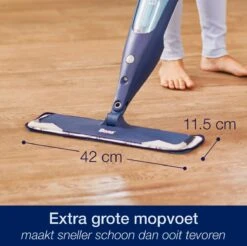 Bona Premium Spray Mop - Alles-in-1 Dweilsysteem - Vloerwisser Inclusief Houten Vloer Reiniger & Microvezel Reinigingspad - Streeploos - Sneldrogend 15 Bona Premium Spray Mop - Alles-in-1 Dweilsysteem - Vloerwisser Inclusief Houten Vloer Reiniger & Microvezel Reinigingspad - Streeploos - Sneldrogend -Bol. 1200x1195 13