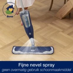 Bona Premium Spray Mop - Alles-in-1 Dweilsysteem - Vloerwisser Inclusief Houten Vloer Reiniger & Microvezel Reinigingspad - Streeploos - Sneldrogend 16 Bona Premium Spray Mop - Alles-in-1 Dweilsysteem - Vloerwisser Inclusief Houten Vloer Reiniger & Microvezel Reinigingspad - Streeploos - Sneldrogend -Bol. 1200x1195 14
