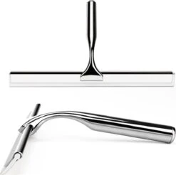 Mdxl® Raamwisser - Raamtrekker - Inclusief Ophanghaak Met Zuignap - Rvs - Douchewisser- Douche Trekker -Bol. 1200x1196 2