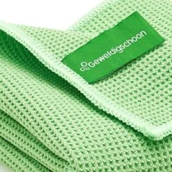 Geweldigschoon Groene Microvezel Raamdoekenset Bestaande Uit 1 Schoonmaakdoek + 1 Droogdoek (raamdoeken, Raamset) 7 Geweldigschoon Groene Microvezel Raamdoekenset Bestaande Uit 1 Schoonmaakdoek + 1 Droogdoek (raamdoeken, Raamset) -Bol. 1200x1197 16