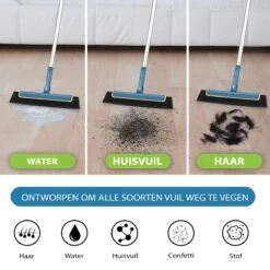 Taxtic® Vloerwisser – Vloertrekker Met Steel – Douchewisser - Vloertrekker – Vloerwisser Badkamer – Trekker - Ophangstuk -Bol. 1200x1200 1